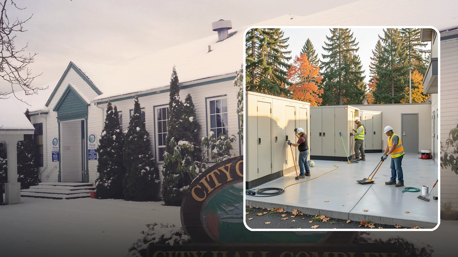 Municipal Restroom Construction in Pacific, King County, WA - Build durable public restroom facilities engineered for high traffic, vandal resistance, and accessibility compliance.