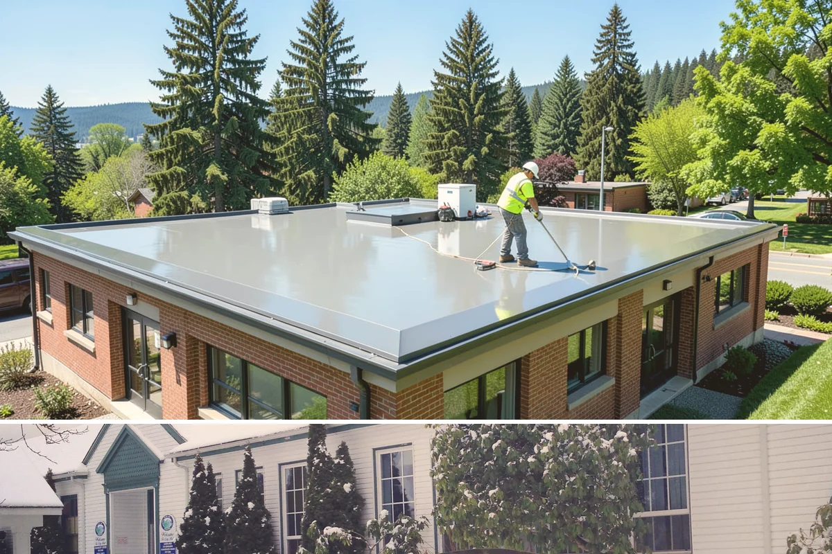 Municipal Restroom Construction in Pacific, King County, WA - Underground utility work and foundations proceed most reliably during the drier construction season.