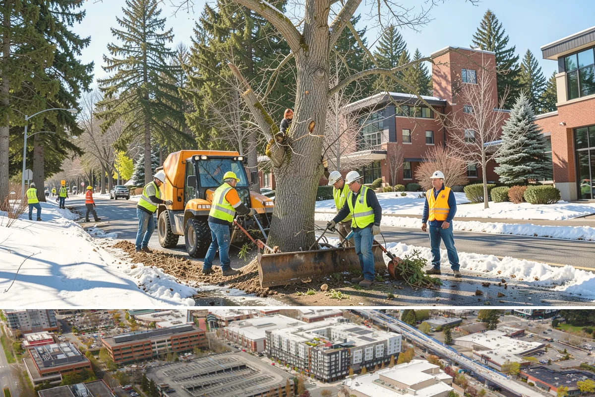 Municipal Restroom Construction in Redmond, King County, WA - Underground utility work and foundations proceed most reliably during the drier construction season.