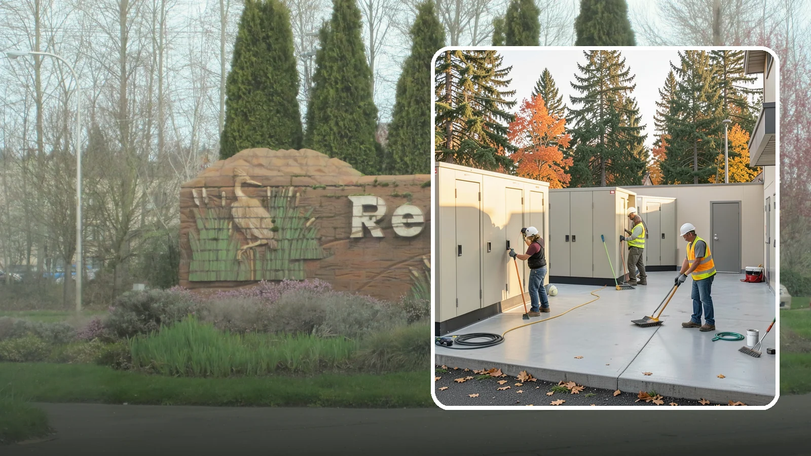 Municipal Restroom Construction in Renton, King County, WA - Build durable public restroom facilities engineered for high traffic, vandal resistance, and accessibility compliance.