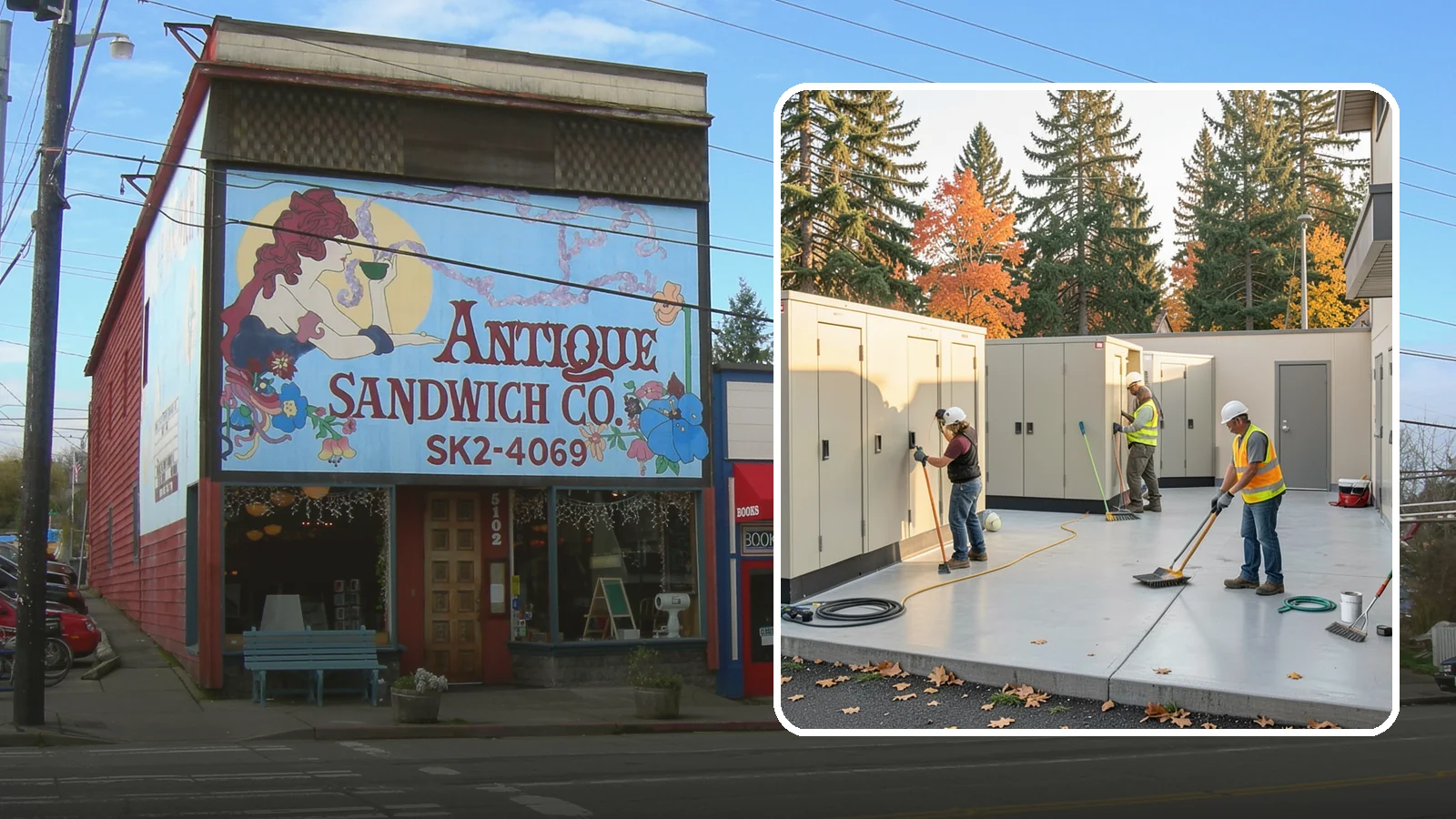 Municipal Restroom Construction in Ruston, Pierce County, WA - Build durable public restroom facilities engineered for high traffic, vandal resistance, and accessibility compliance.
