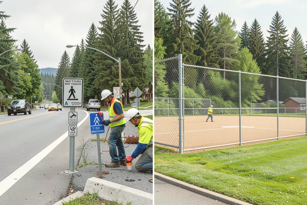 Municipal Restroom Construction in Sammamish, King County, WA - Site utility assessment and facility type selection