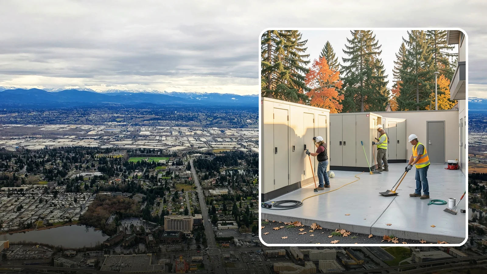 Municipal Restroom Construction in SeaTac, King County, WA - Build durable public restroom facilities engineered for high traffic, vandal resistance, and accessibility compliance.