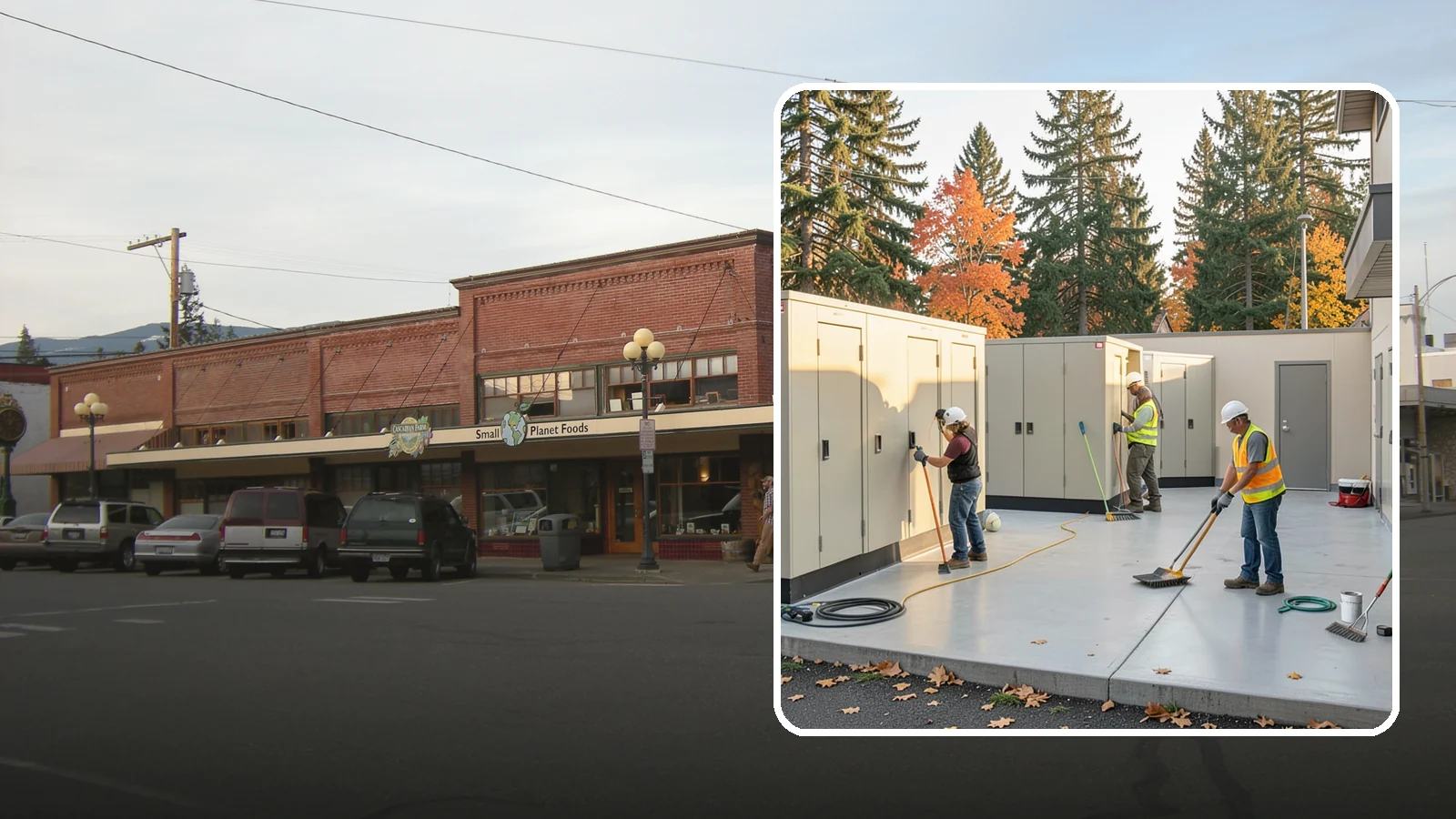 Municipal Restroom Construction in Sedro-Woolley, Skagit County, WA - Build durable public restroom facilities engineered for high traffic, vandal resistance, and accessibility compliance.