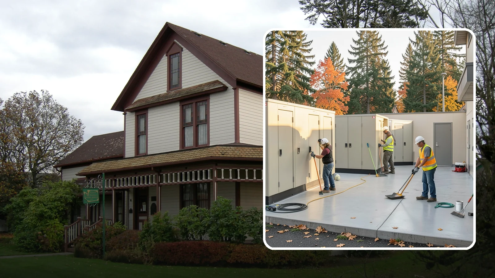 Municipal Restroom Construction in Sumner, Pierce County, WA - Build durable public restroom facilities engineered for high traffic, vandal resistance, and accessibility compliance.