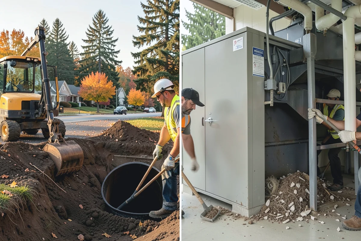 Municipal Restroom Construction in Sumner, Pierce County, WA - Site utility assessment and facility type selection