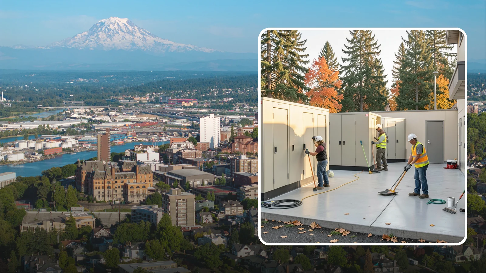 Municipal Restroom Construction in Tacoma, Pierce County, WA - Build durable public restroom facilities engineered for high traffic, vandal resistance, and accessibility compliance.