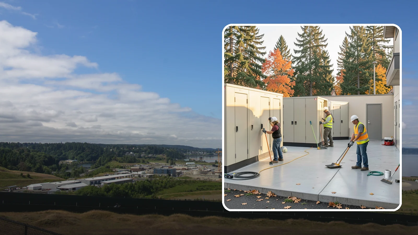 Municipal Restroom Construction in University Place, Pierce County, WA - Build durable public restroom facilities engineered for high traffic, vandal resistance, and accessibility compliance.