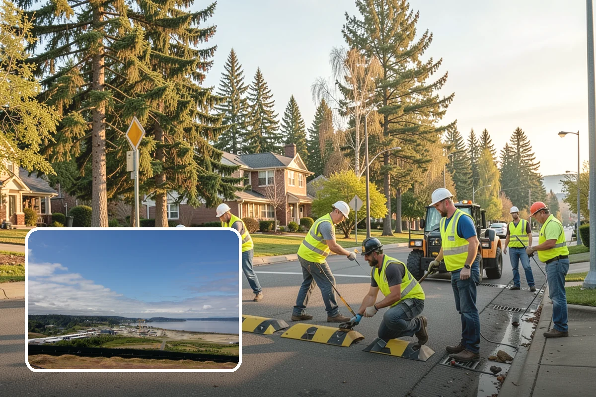 Municipal Restroom Construction in University Place, Pierce County, WA - Delivers vandal-resistant fixtures and finishes built for public abuse