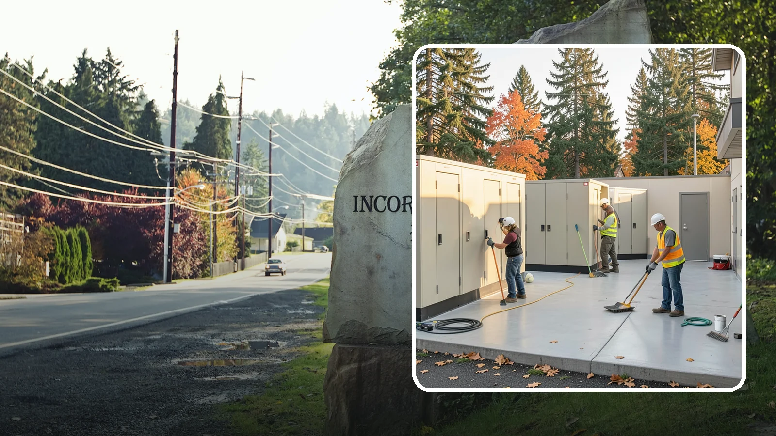 Municipal Restroom Construction in Wilkeson, Pierce County, WA - Build durable public restroom facilities engineered for high traffic, vandal resistance, and accessibility compliance.