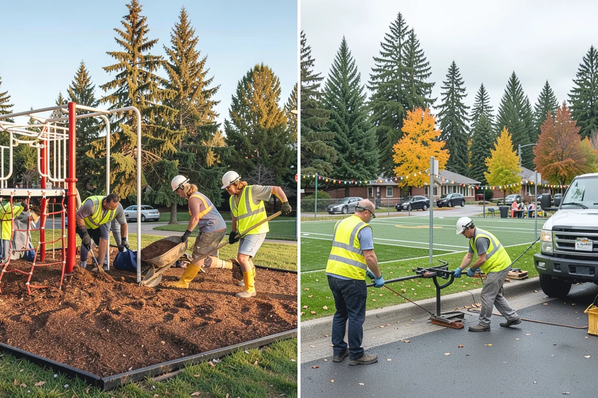 Municipal Restroom Construction in Woodinville, King County, WA - Site utility assessment and facility type selection