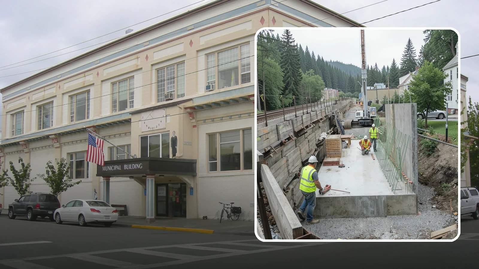 Municipal Retaining Wall Construction in Anacortes, Skagit County, WA - Build engineered retaining walls that stabilize slopes, trails, and roadways across challenging Western Washington terrain.