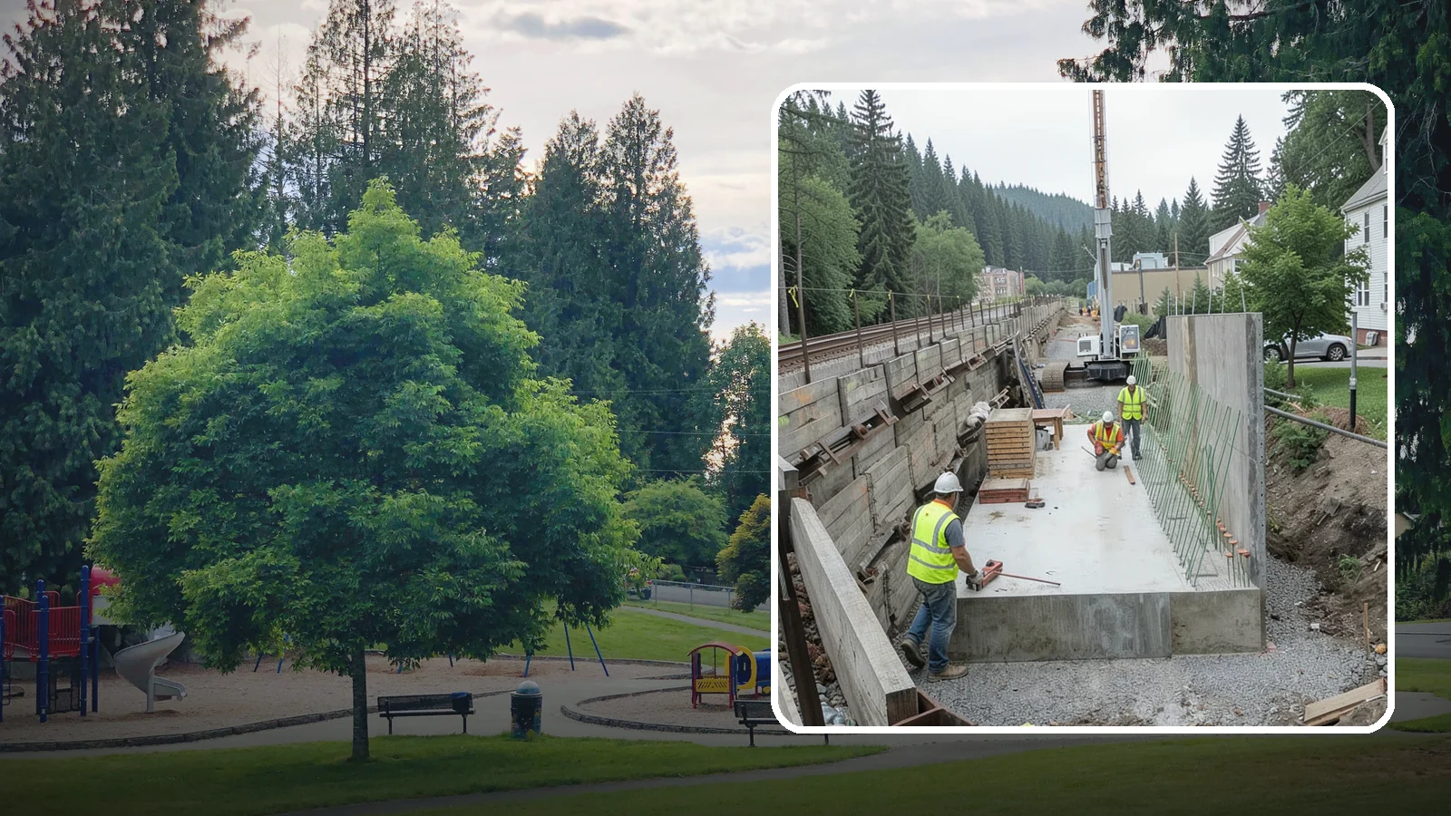 Municipal Retaining Wall Construction in Bonney Lake, Pierce County, WA - Build engineered retaining walls that stabilize slopes, trails, and roadways across challenging Western Washington terrain.