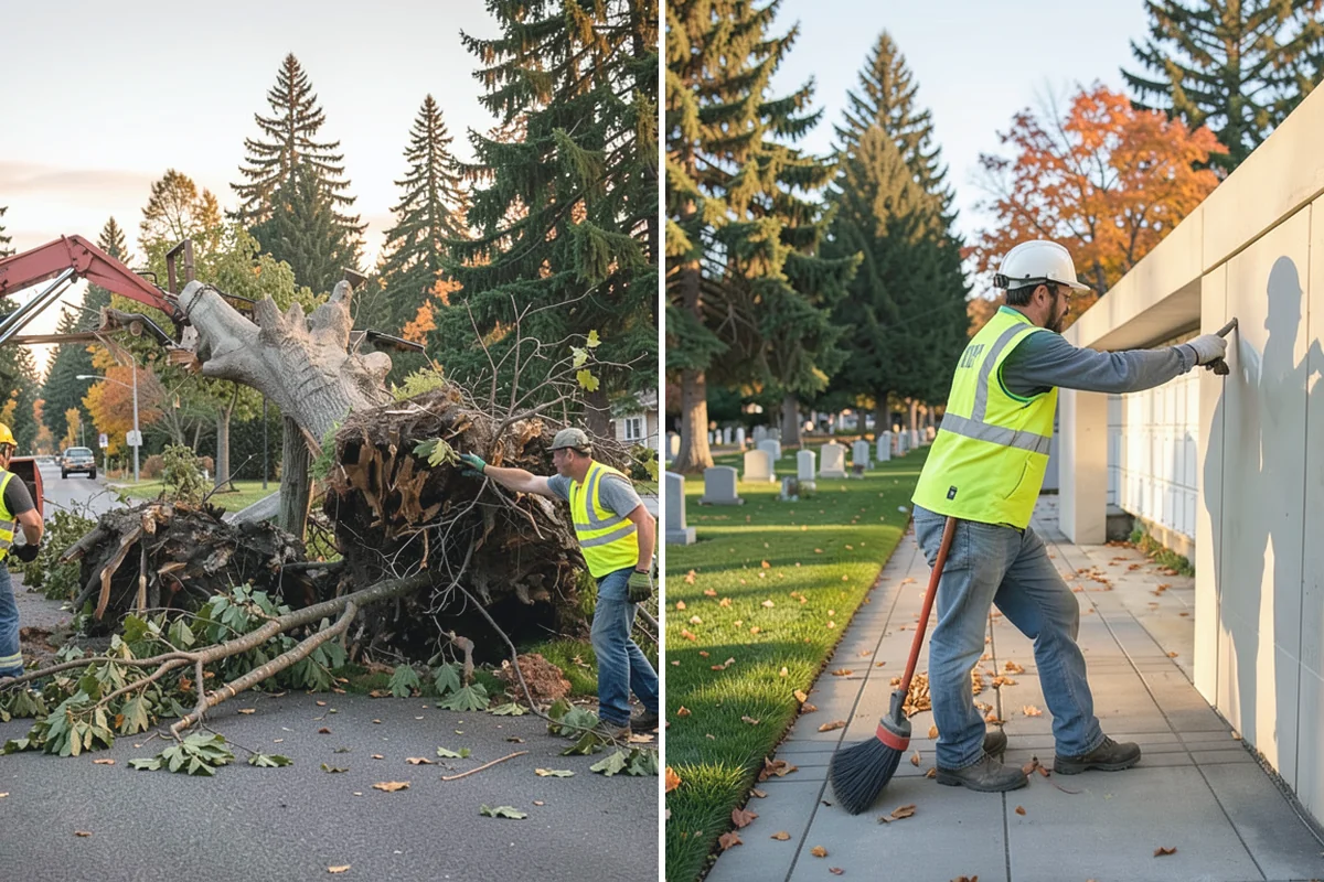 Municipal Retaining Wall Construction in Bonney Lake, Pierce County, WA - Geotechnical and drawing review with drainage design confirmation