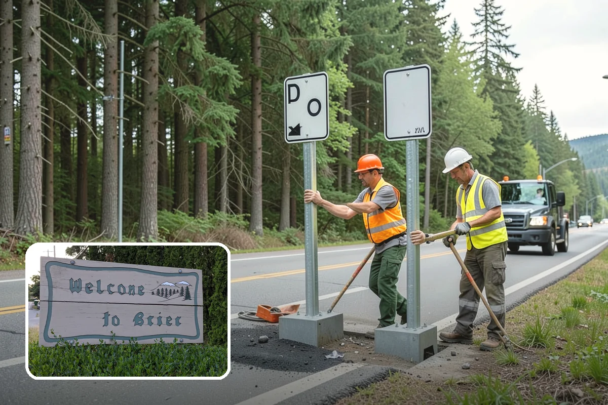Municipal Retaining Wall Construction in Brier, Snohomish County, WA - Stabilizes slopes and prevents costly erosion and roadway undermining