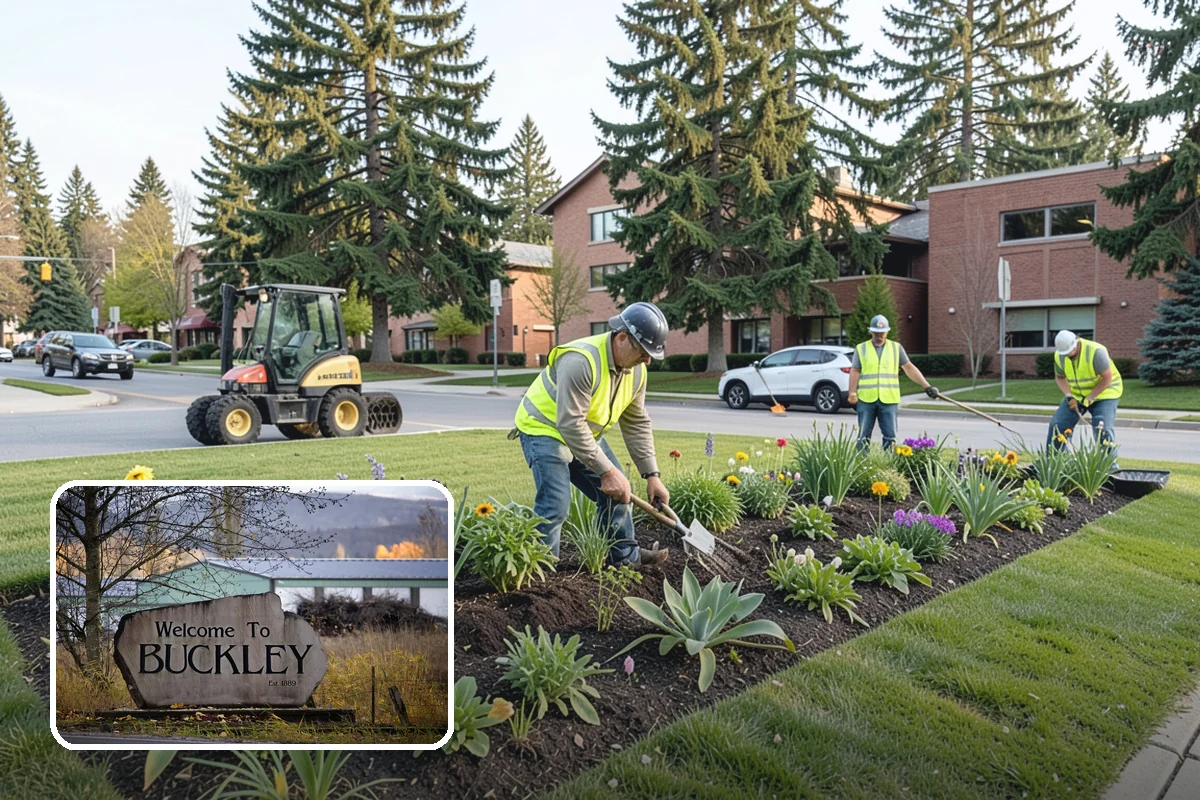 Municipal Retaining Wall Construction in Buckley, Pierce County, WA - Stabilizes slopes and prevents costly erosion and roadway undermining