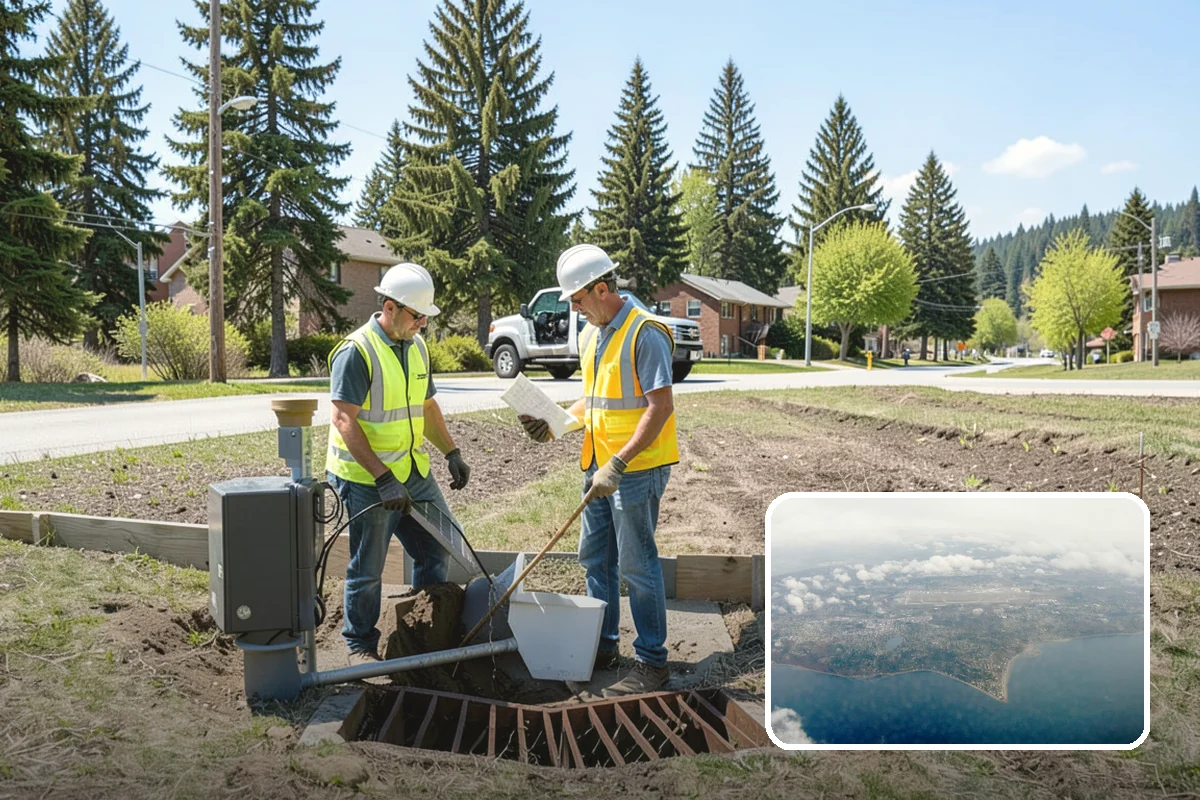 Municipal Retaining Wall Construction in Burien, King County, WA - Stabilizes slopes and prevents costly erosion and roadway undermining