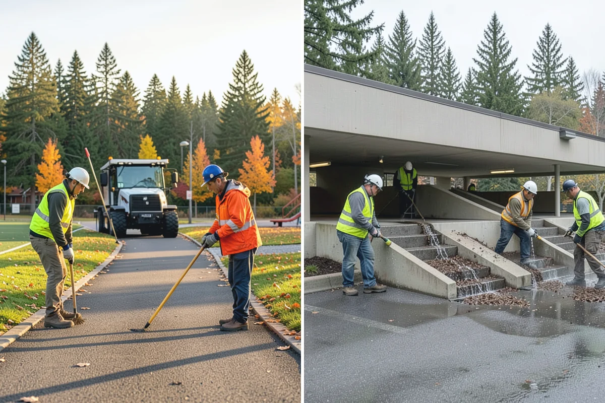 Municipal Retaining Wall Construction in Coupeville, Island County, WA - Geotechnical and drawing review with drainage design confirmation