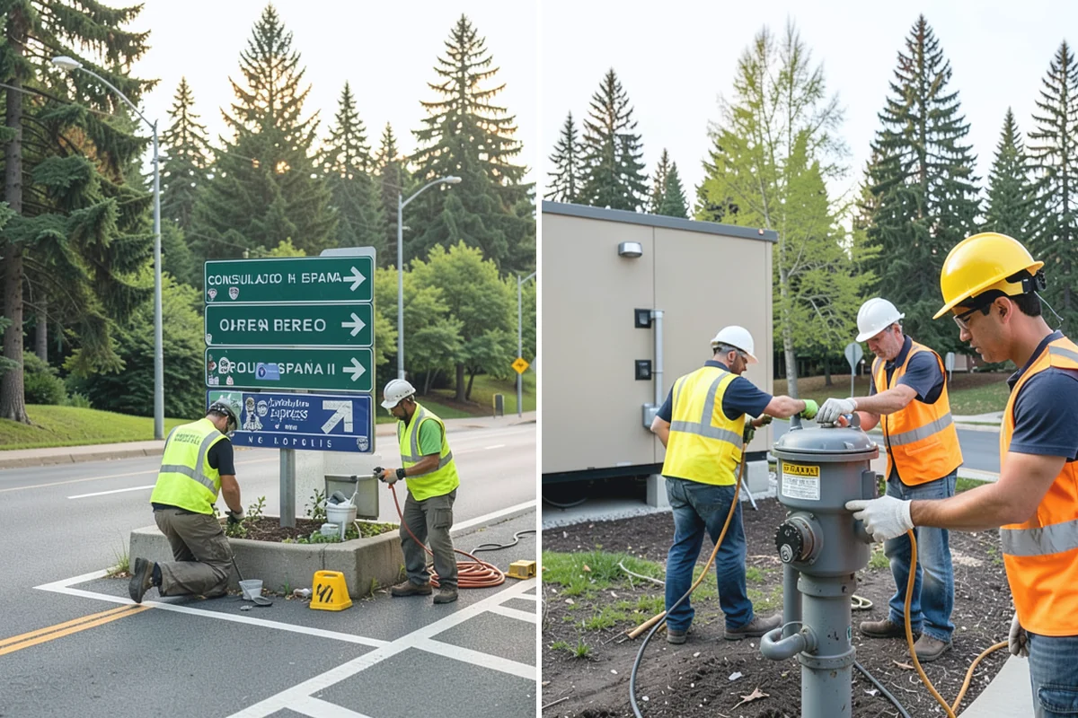 Municipal Retaining Wall Construction in Darrington, Snohomish County, WA - Geotechnical and drawing review with drainage design confirmation
