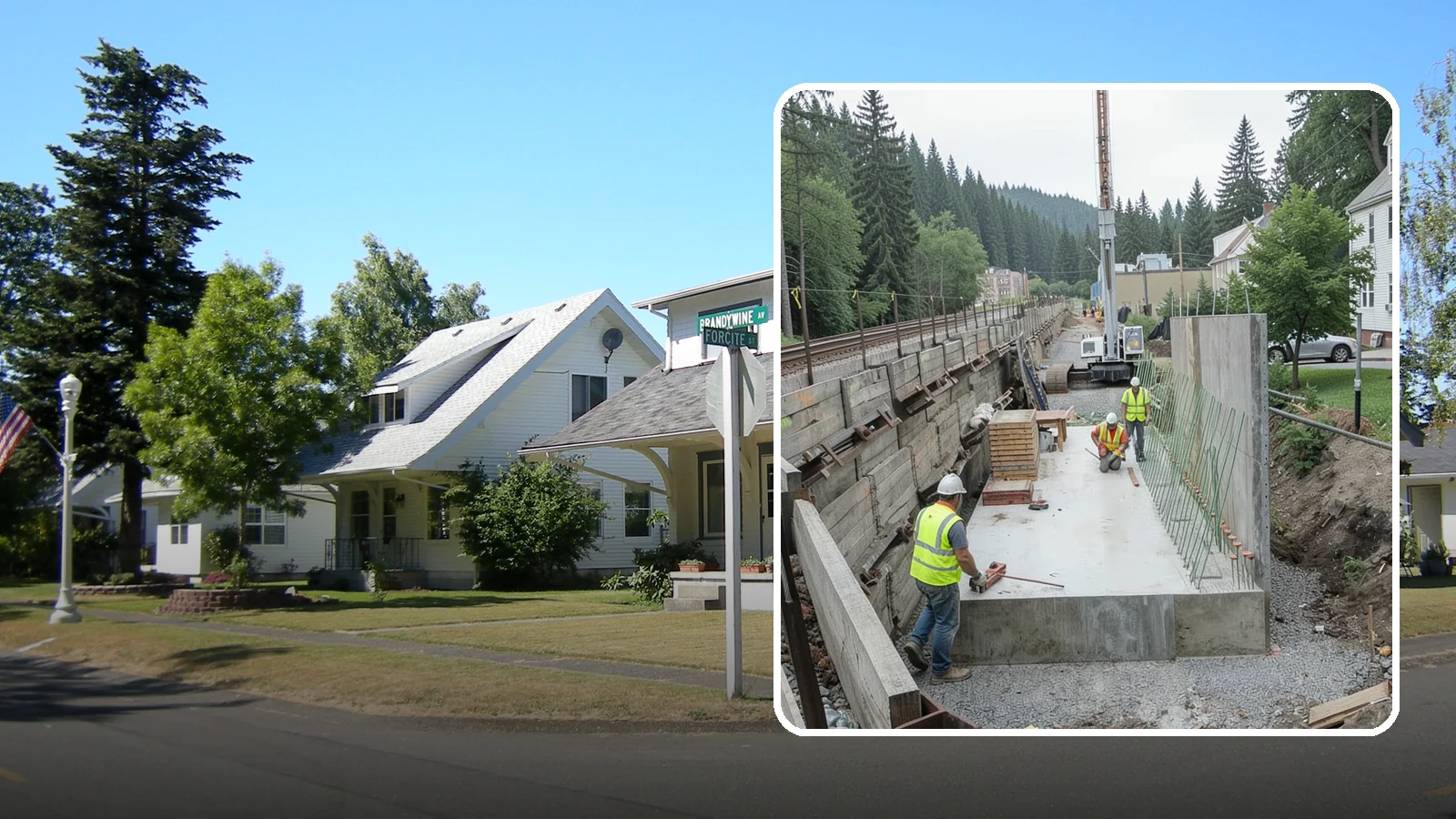 Municipal Retaining Wall Construction in DuPont, Pierce County, WA - Build engineered retaining walls that stabilize slopes, trails, and roadways across challenging Western Washington terrain.