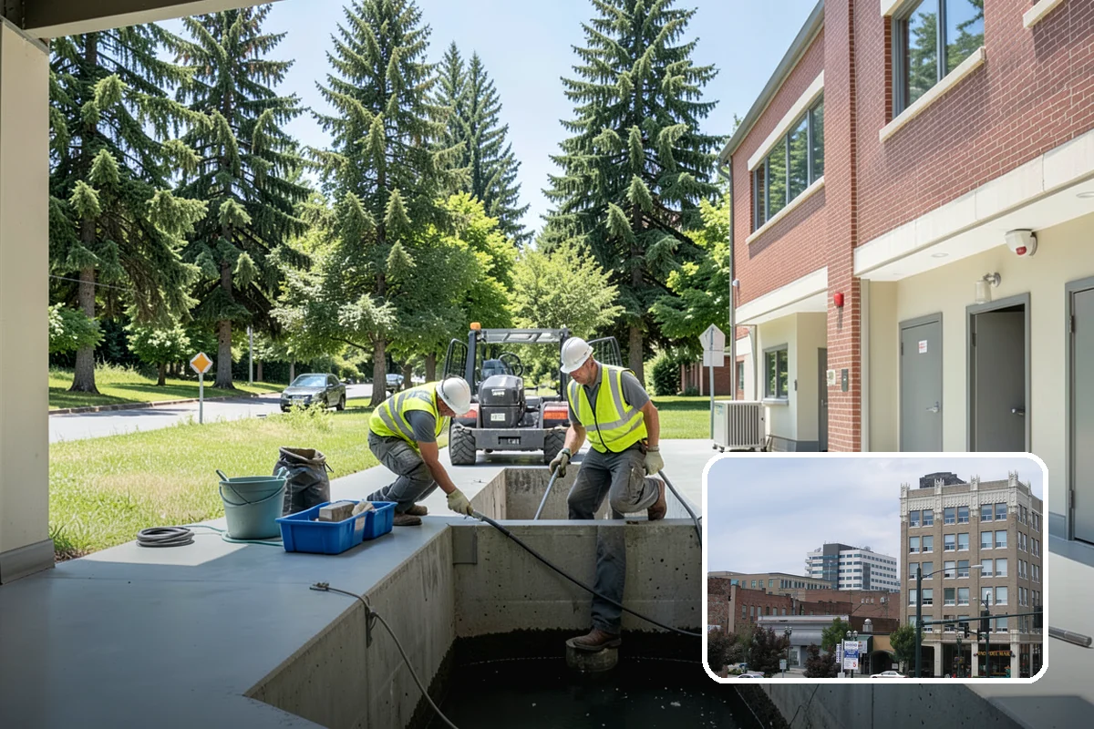 Municipal Retaining Wall Construction in Everett, Snohomish County, WA - Stabilizes slopes and prevents costly erosion and roadway undermining