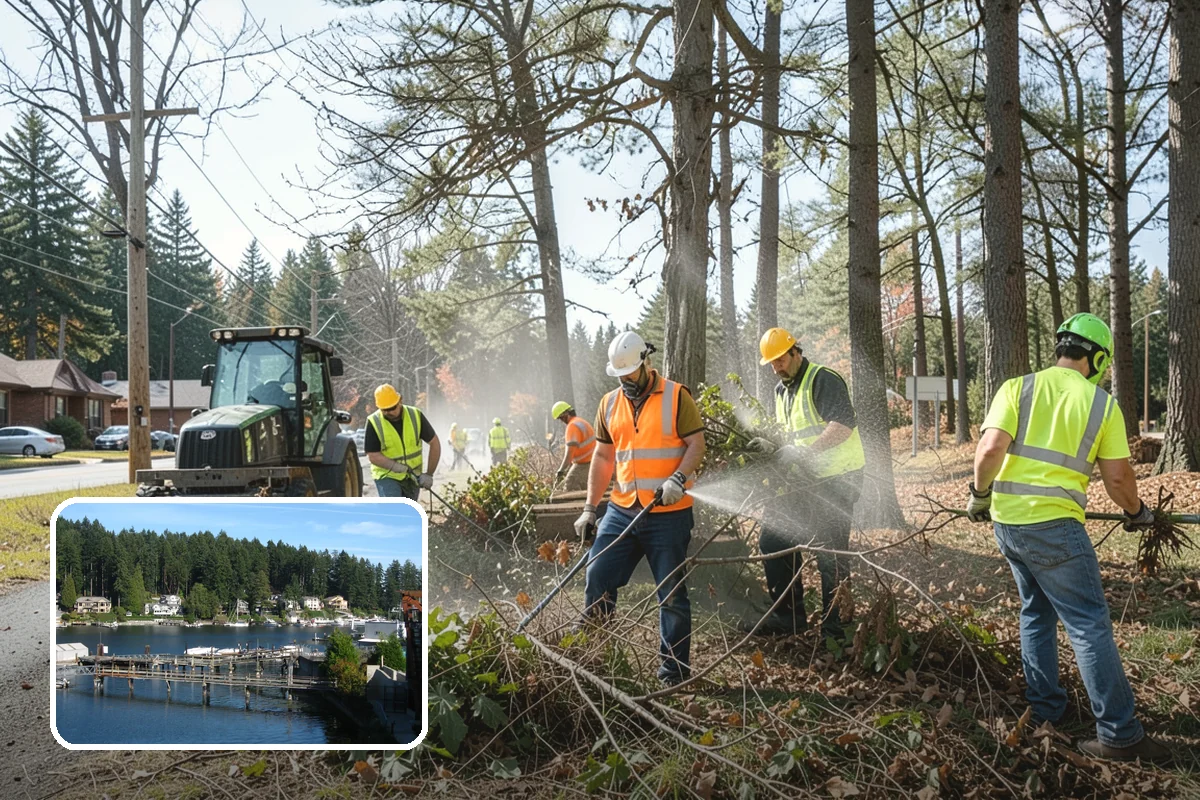 Municipal Retaining Wall Construction in Gig Harbor, Pierce County, WA - Stabilizes slopes and prevents costly erosion and roadway undermining