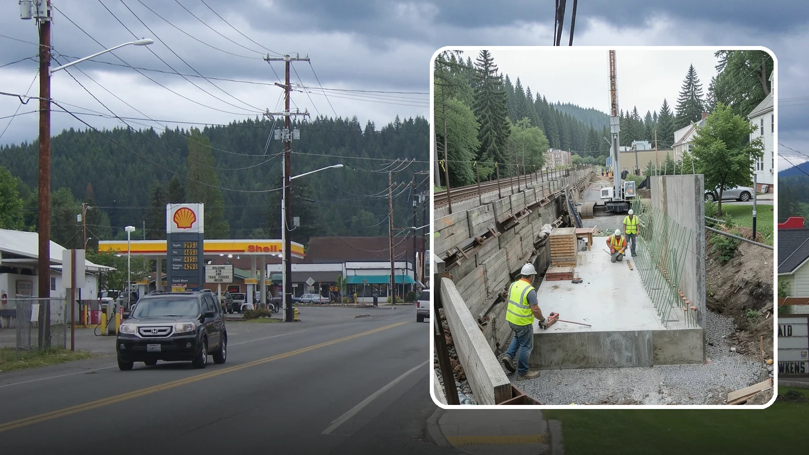 Municipal Retaining Wall Construction in Granite Falls, Snohomish County, WA - Build engineered retaining walls that stabilize slopes, trails, and roadways across challenging Western Washington terrain.