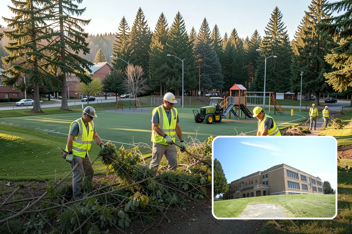 Municipal Retaining Wall Construction in Maple Valley, King County, WA - Stabilizes slopes and prevents costly erosion and roadway undermining