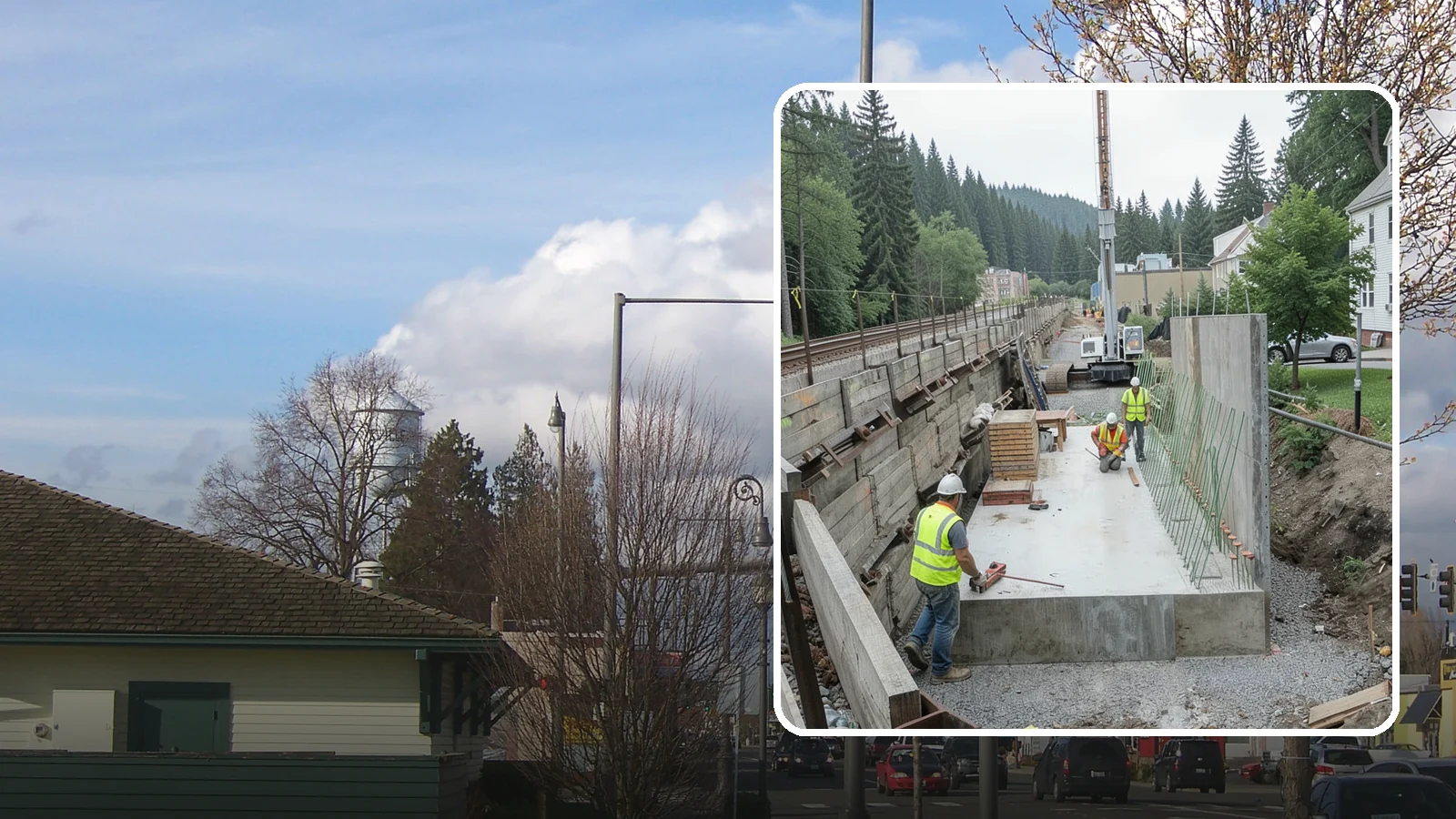 Municipal Retaining Wall Construction in Marysville, Snohomish County, WA - Build engineered retaining walls that stabilize slopes, trails, and roadways across challenging Western Washington terrain.