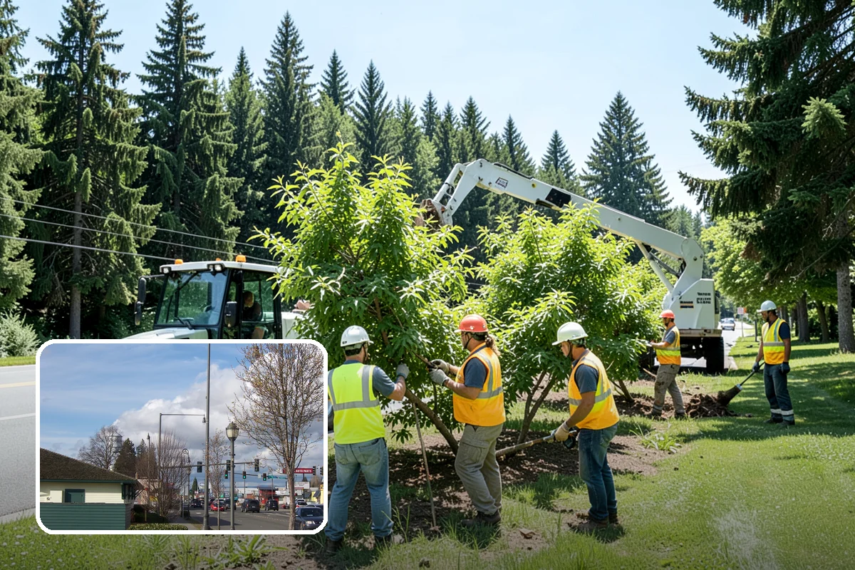 Municipal Retaining Wall Construction in Marysville, Snohomish County, WA - Stabilizes slopes and prevents costly erosion and roadway undermining