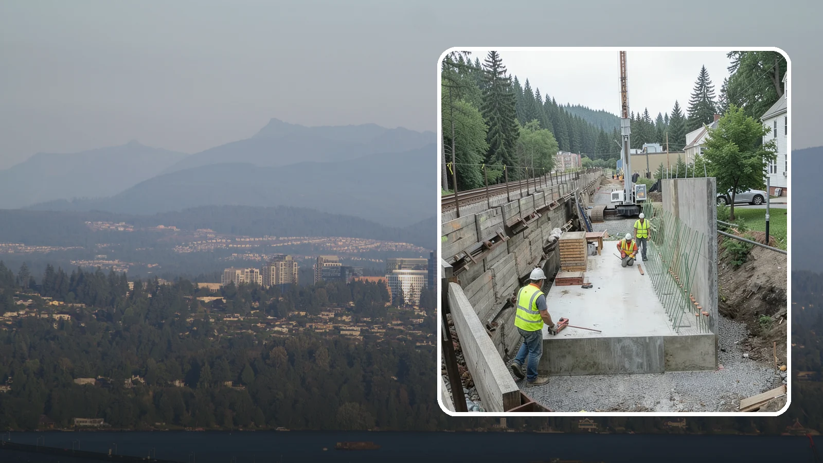 Municipal Retaining Wall Construction in Medina, King County, WA - Build engineered retaining walls that stabilize slopes, trails, and roadways across challenging Western Washington terrain.