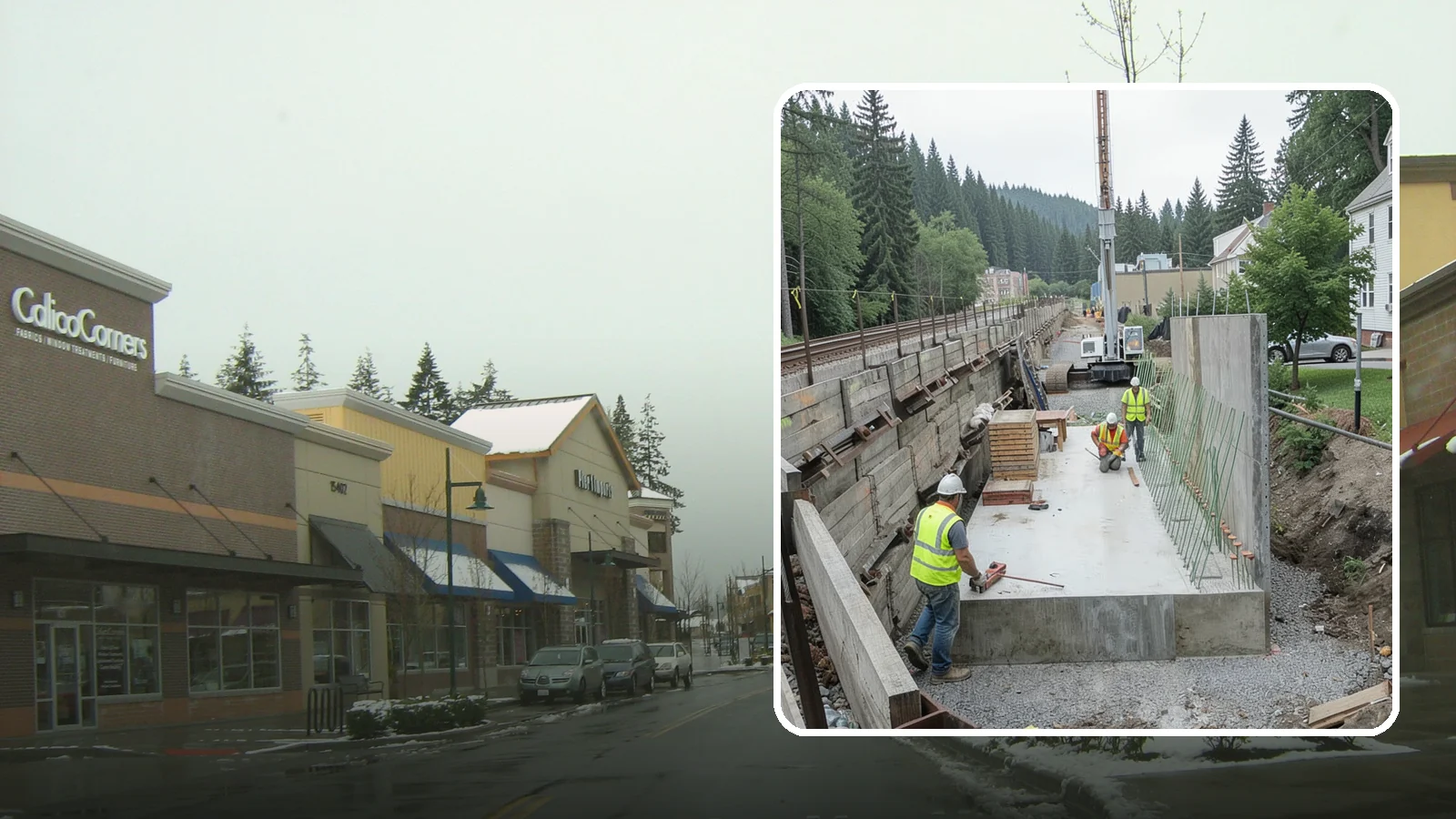 Municipal Retaining Wall Construction in Mill Creek, Snohomish County, WA - Build engineered retaining walls that stabilize slopes, trails, and roadways across challenging Western Washington terrain.