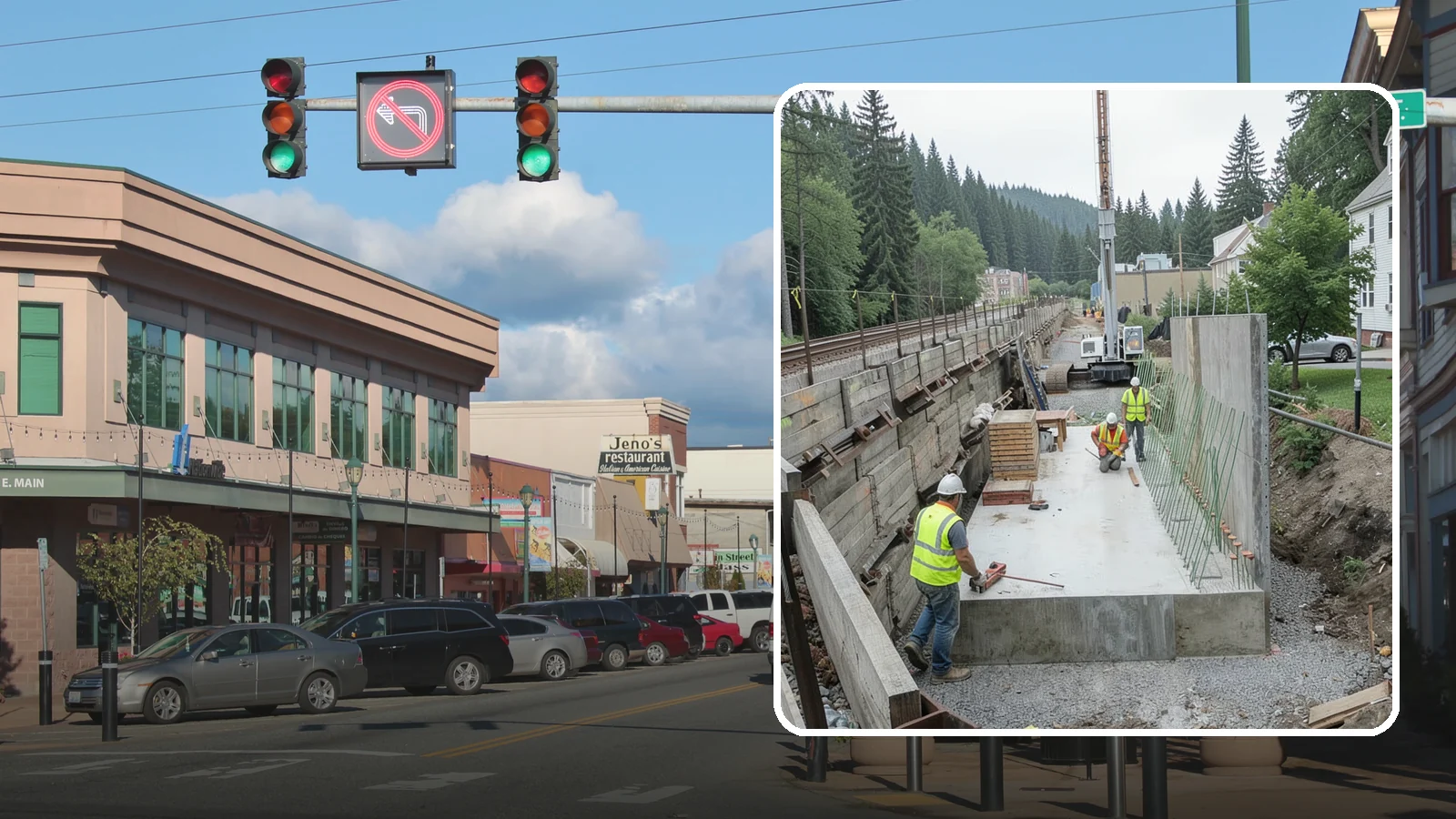 Municipal Retaining Wall Construction in Monroe, Snohomish County, WA - Build engineered retaining walls that stabilize slopes, trails, and roadways across challenging Western Washington terrain.