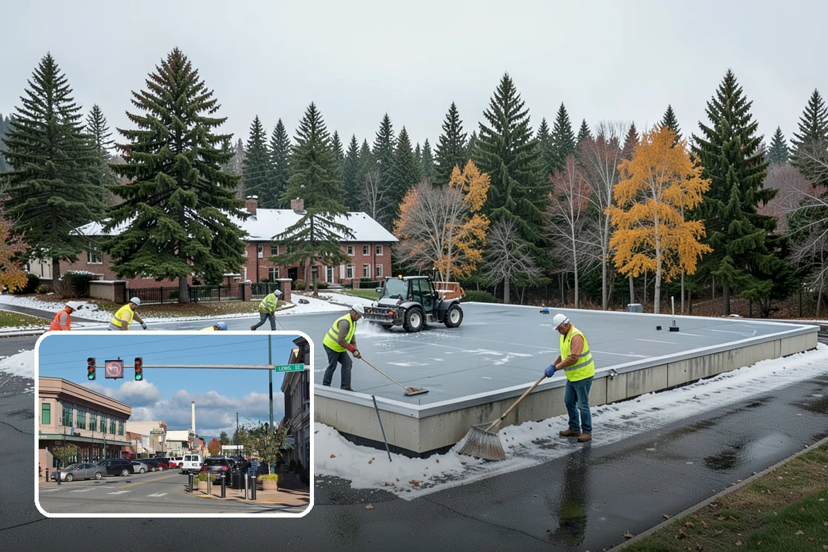 Municipal Retaining Wall Construction in Monroe, Snohomish County, WA - Stabilizes slopes and prevents costly erosion and roadway undermining