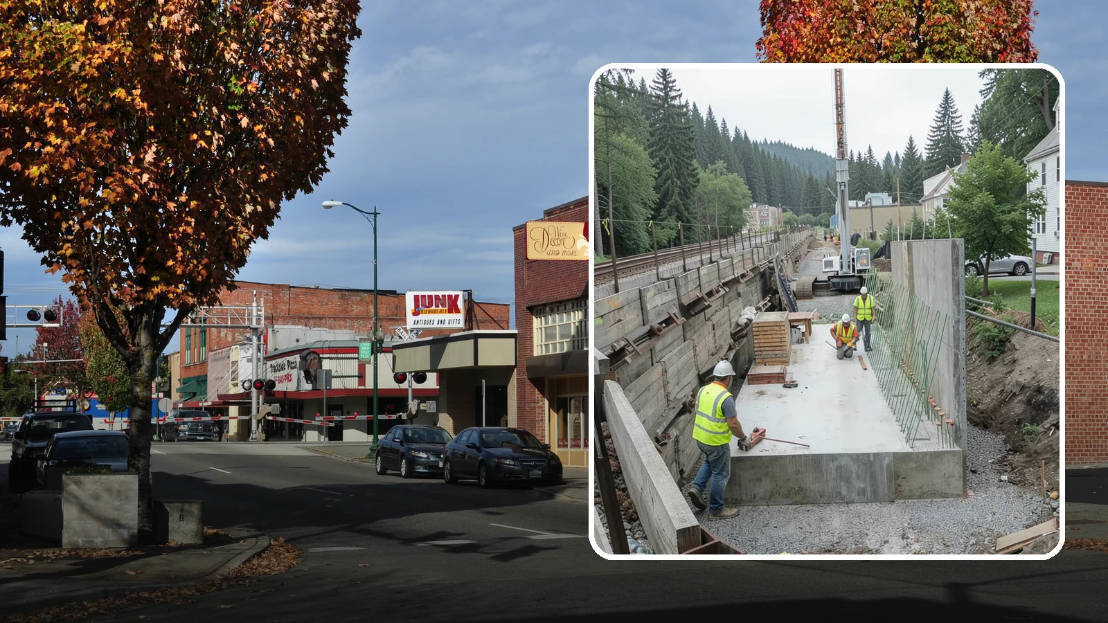 Municipal Retaining Wall Construction in Puyallup, Pierce County, WA - Build engineered retaining walls that stabilize slopes, trails, and roadways across challenging Western Washington terrain.