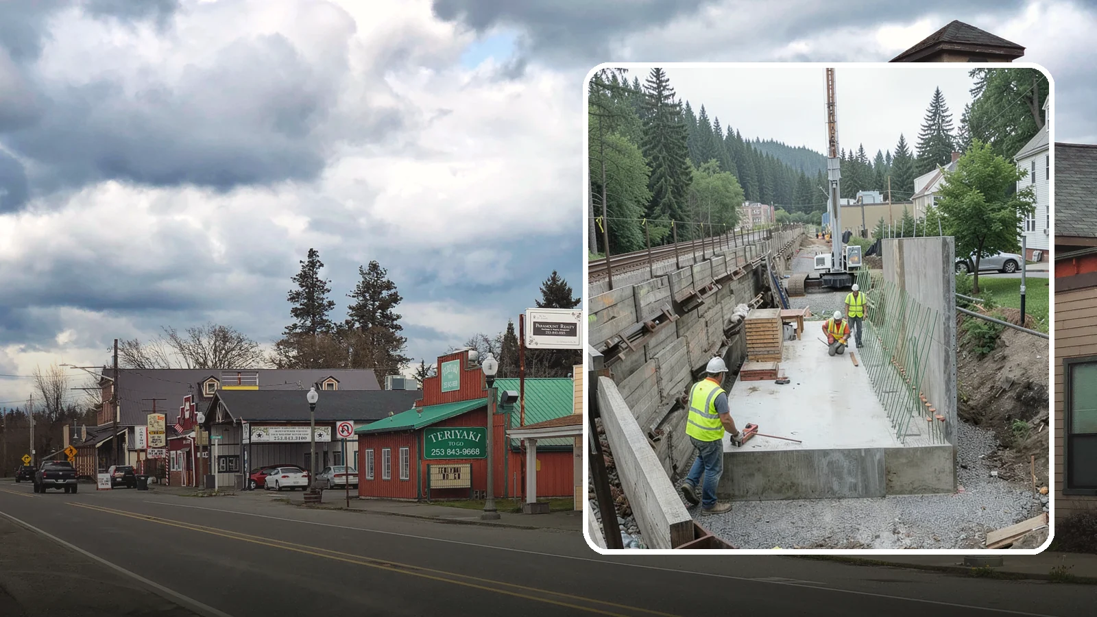 Municipal Retaining Wall Construction in Roy, Pierce County, WA - Build engineered retaining walls that stabilize slopes, trails, and roadways across challenging Western Washington terrain.