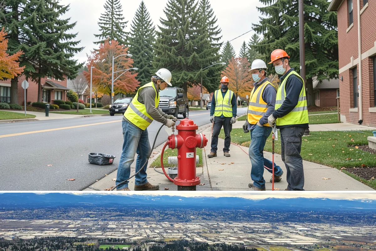 Municipal Retaining Wall Construction in SeaTac, King County, WA - Dry summer conditions keep excavations stable and allow proper compaction of engineered backfill.