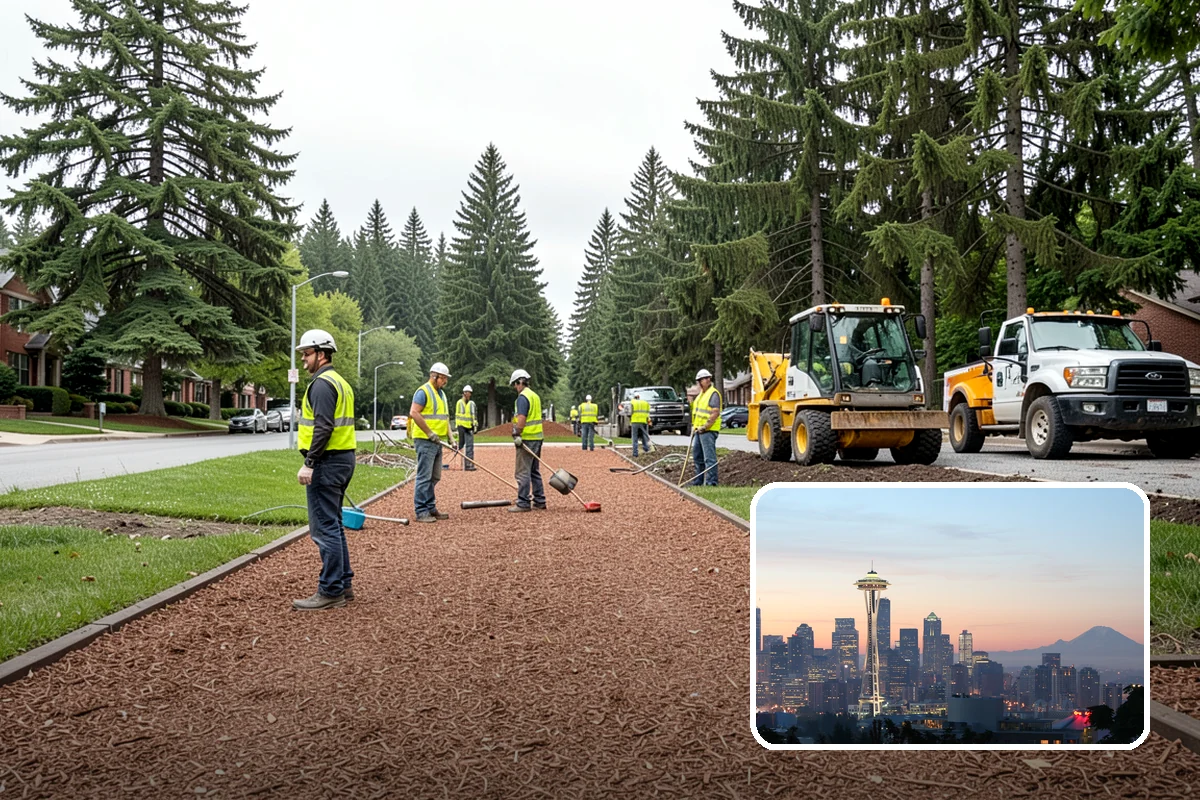 Municipal Retaining Wall Construction in Seattle, King County, WA - Stabilizes slopes and prevents costly erosion and roadway undermining