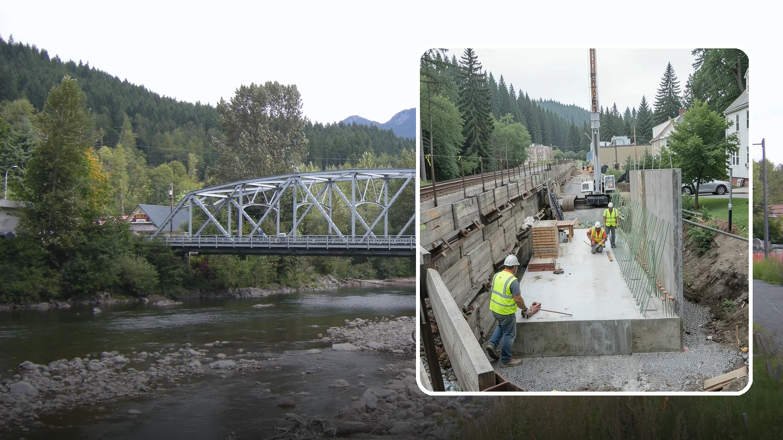 Municipal Retaining Wall Construction in Skykomish, King County, WA - Build engineered retaining walls that stabilize slopes, trails, and roadways across challenging Western Washington terrain.