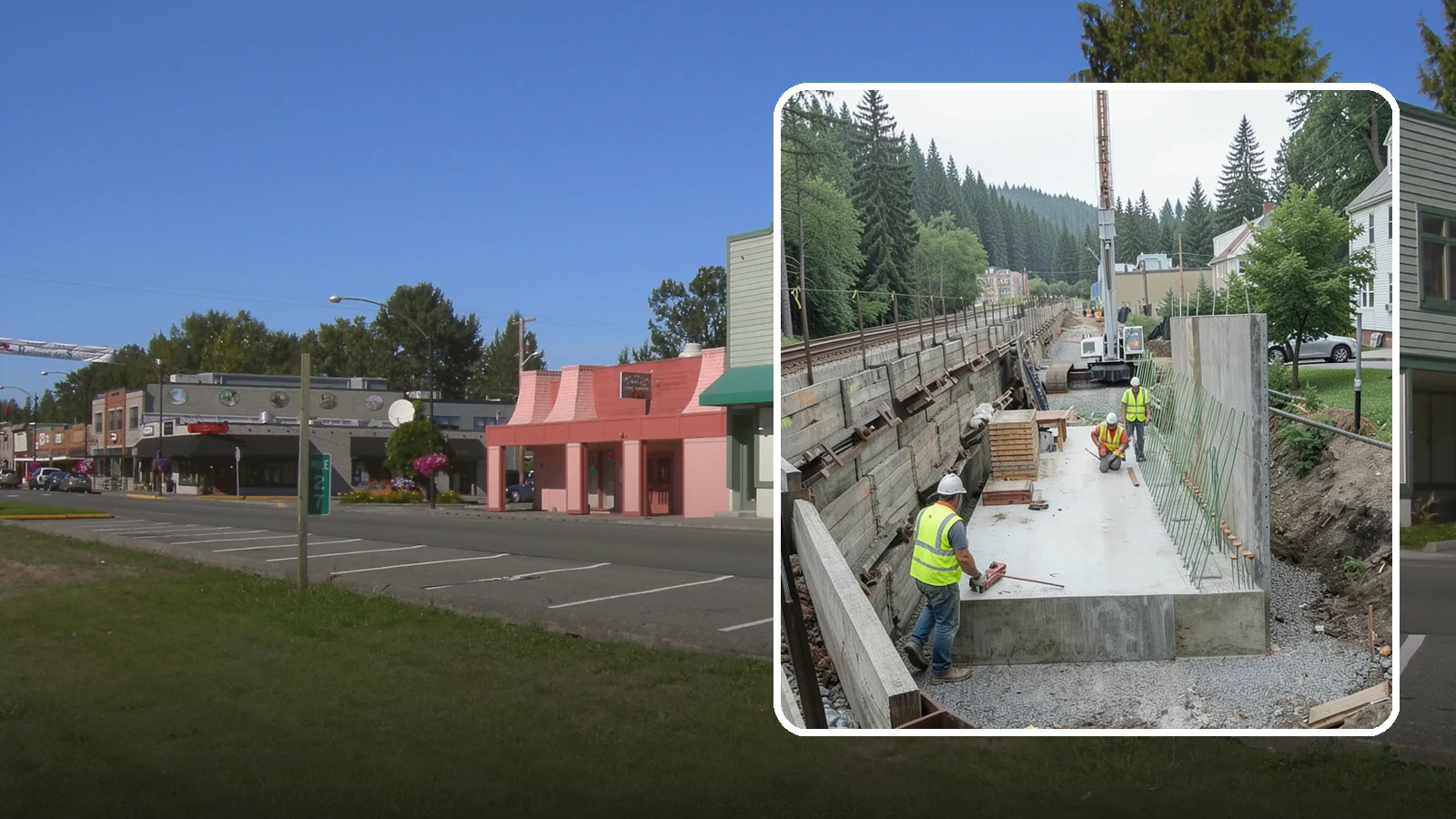 Municipal Retaining Wall Construction in Snoqualmie, King County, WA - Build engineered retaining walls that stabilize slopes, trails, and roadways across challenging Western Washington terrain.