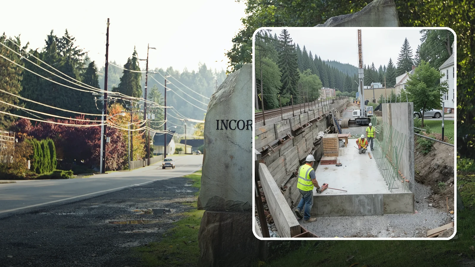 Municipal Retaining Wall Construction in Wilkeson, Pierce County, WA - Build engineered retaining walls that stabilize slopes, trails, and roadways across challenging Western Washington terrain.