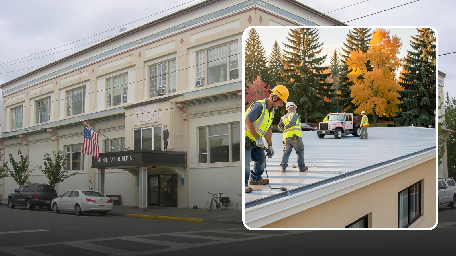 Municipal Roof Inspection in Anacortes, Skagit County, WA - Document roof condition and remaining service life to guide capital planning and warranty compliance decisions.