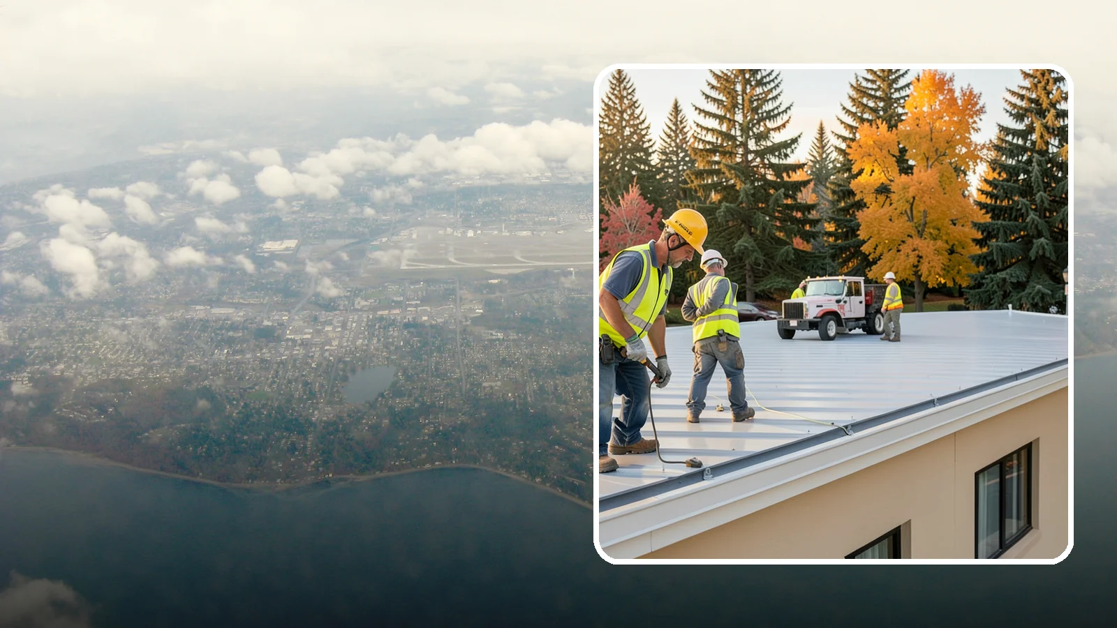 Municipal Roof Inspection in Burien, King County, WA - Document roof condition and remaining service life to guide capital planning and warranty compliance decisions.