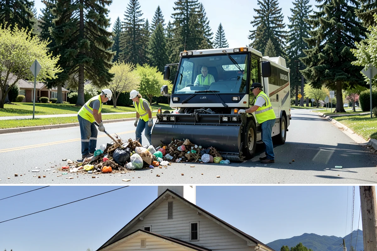 Municipal Roof Inspection in Concrete, Skagit County, WA - Inspections run year-round, with dry conditions improving access and the accuracy of moisture readings.