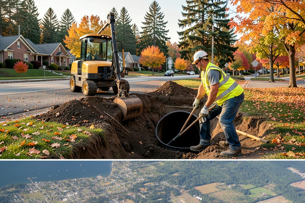 Municipal Roof Inspection in Coupeville, Island County, WA - Inspections run year-round, with dry conditions improving access and the accuracy of moisture readings.