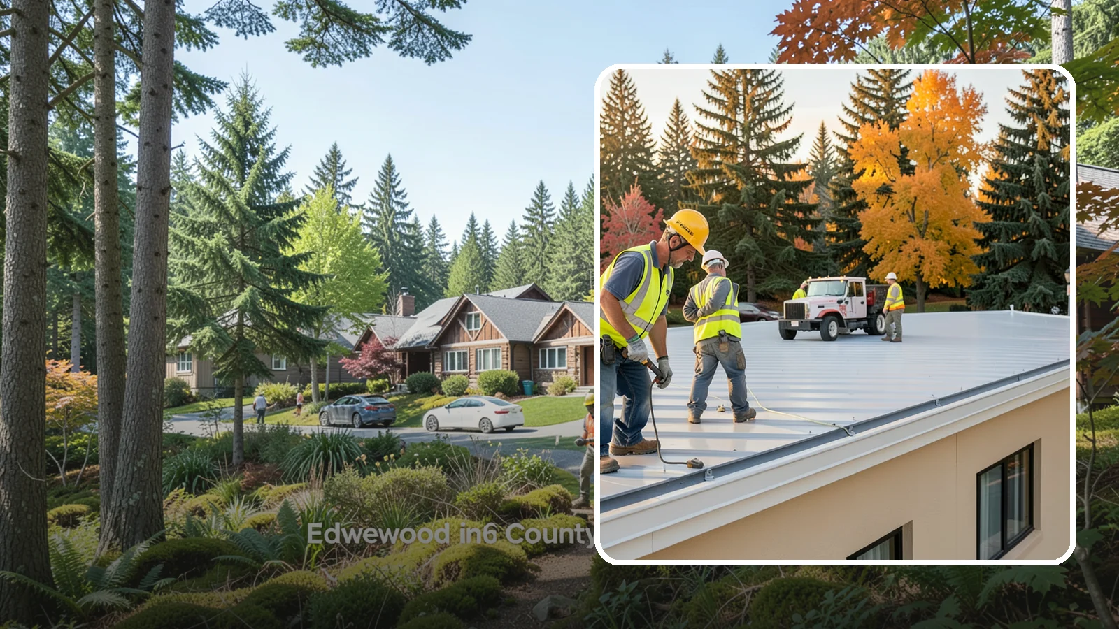 Municipal Roof Inspection in Edgewood, Pierce County, WA - Document roof condition and remaining service life to guide capital planning and warranty compliance decisions.