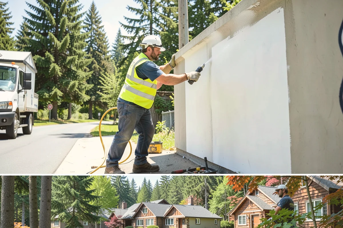 Municipal Roof Inspection in Edgewood, Pierce County, WA - Inspections run year-round, with dry conditions improving access and the accuracy of moisture readings.