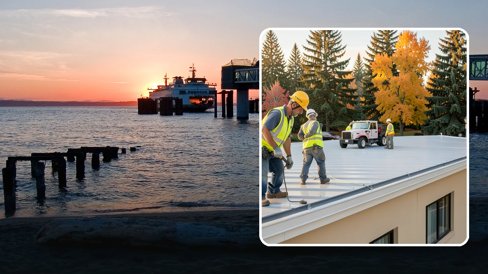 Municipal Roof Inspection in Edmonds, Snohomish County, WA - Document roof condition and remaining service life to guide capital planning and warranty compliance decisions.
