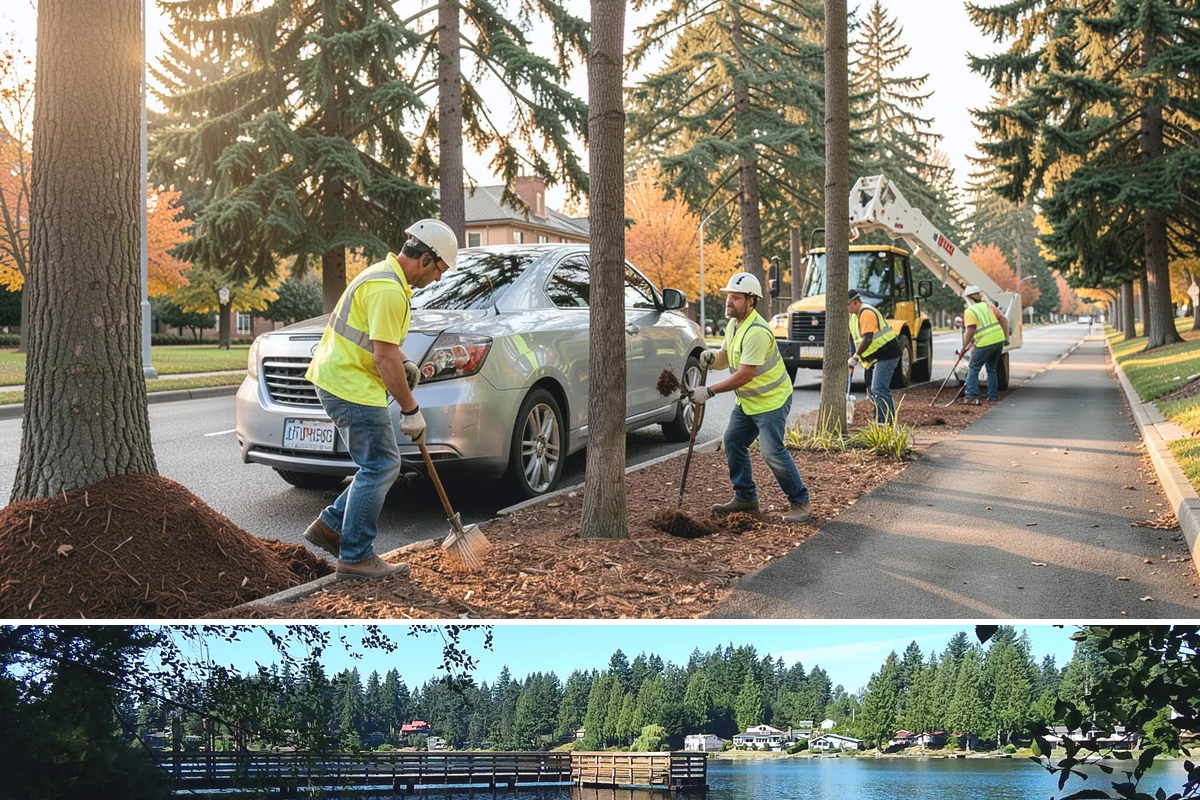 Municipal Roof Inspection in Federal Way, King County, WA - Inspections run year-round, with dry conditions improving access and the accuracy of moisture readings.