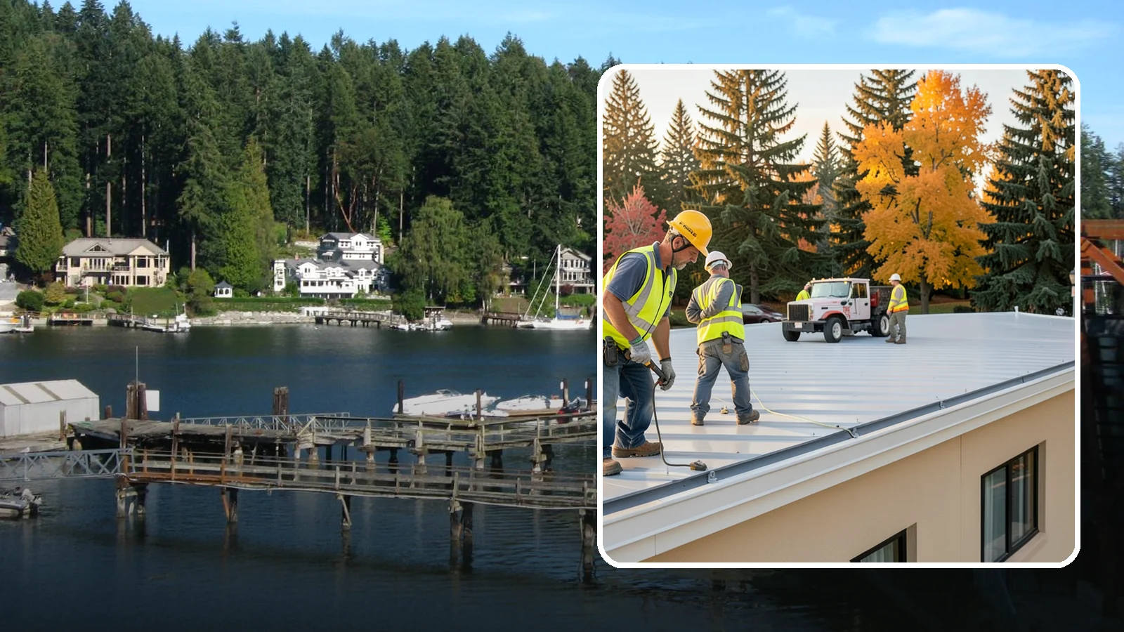 Municipal Roof Inspection in Gig Harbor, Pierce County, WA - Document roof condition and remaining service life to guide capital planning and warranty compliance decisions.